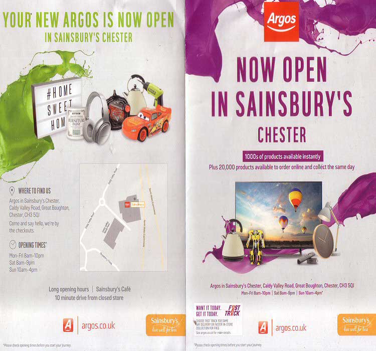 Chester Tourist Sainsburys Boughton Chester