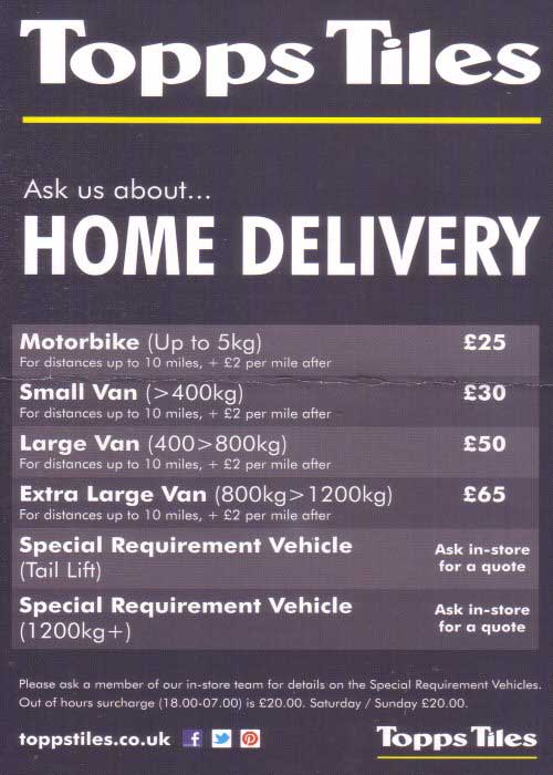 Chester Tourist Topps Tiles