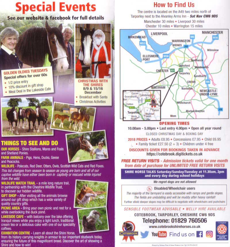 Cotebrook Shire Horse Centre Page Three