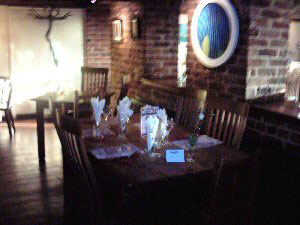 Telfords Warehouse. The restaurant is located on the upper floor.