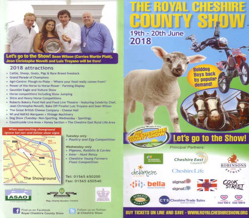 Chester Tourist Cheshire Show