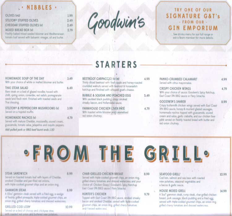 Chester Tourist Goodwins