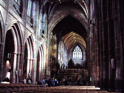 Chestertourist.com - Chester Cathedral Nave 1