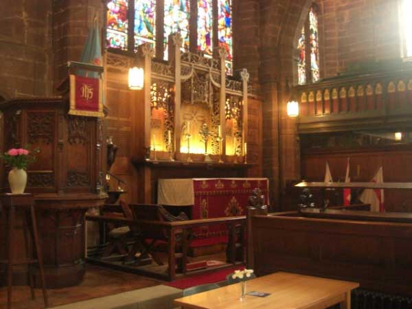St Peter's Chester Hight Altar