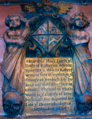 17th Century Memorials Inside St John's