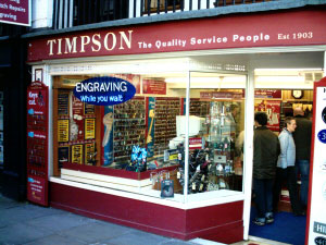 Watergate Street - Timpson. Please click here for www.timpson.co.uk